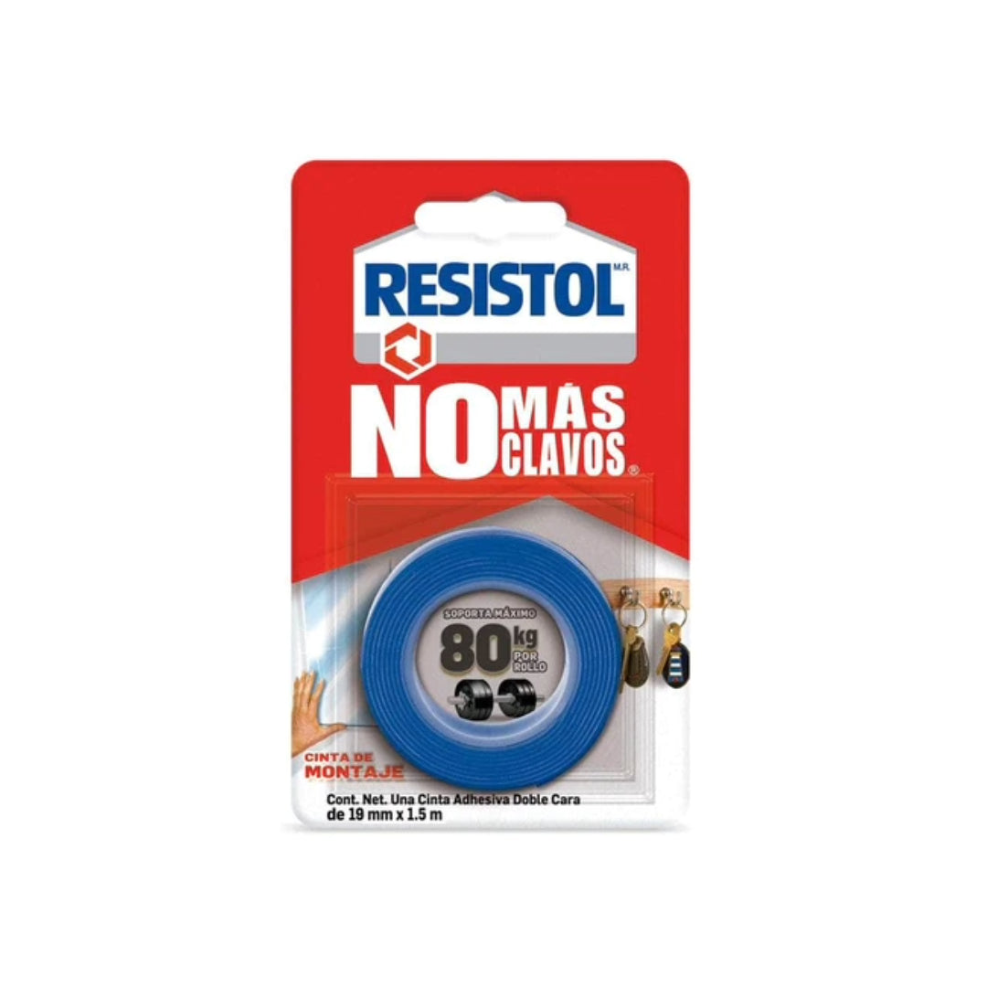 Resistol Henkel 1692997 Cinta No Mas Clavos 80 Kg