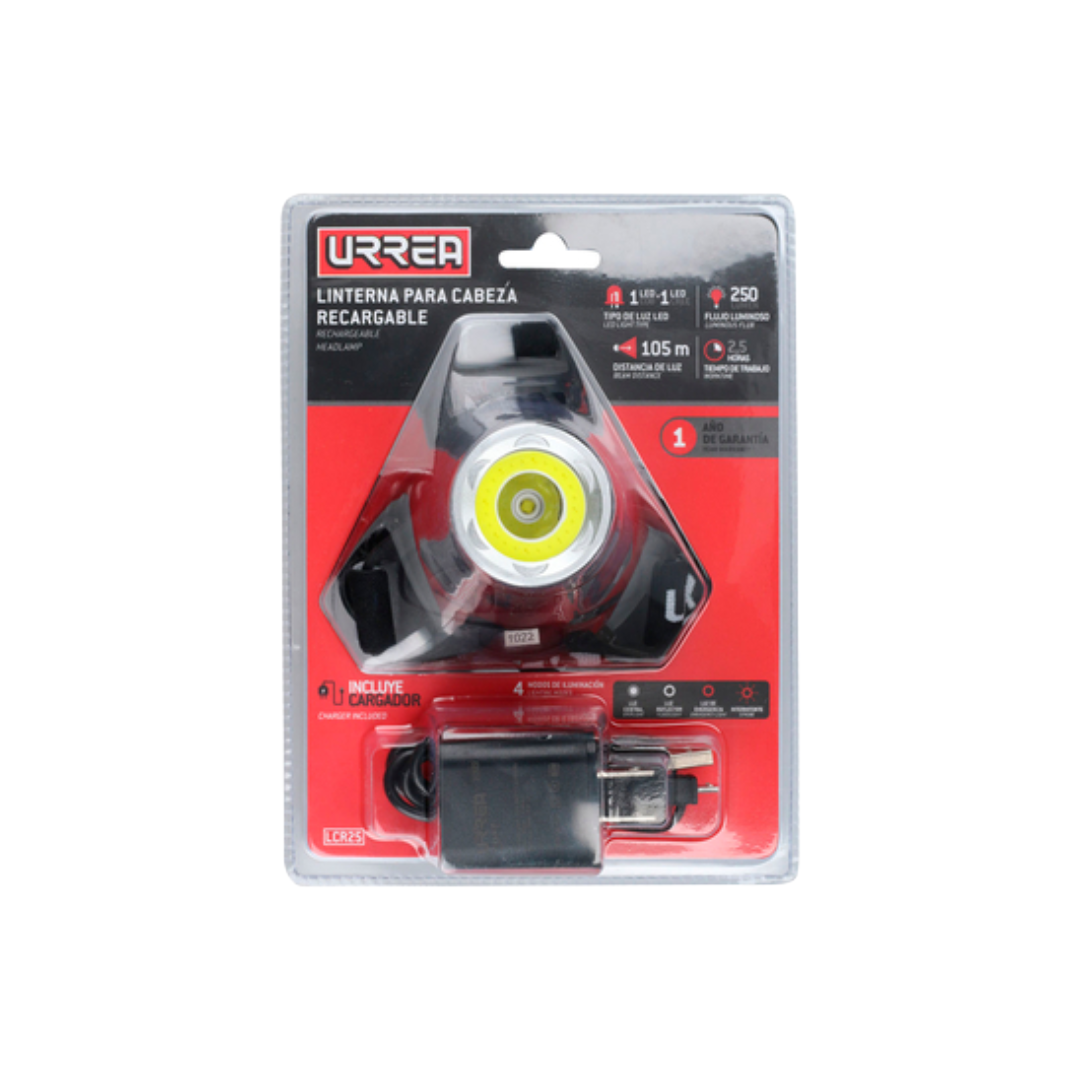 Linterna Para Cabeza Recargable 250lm LCR25