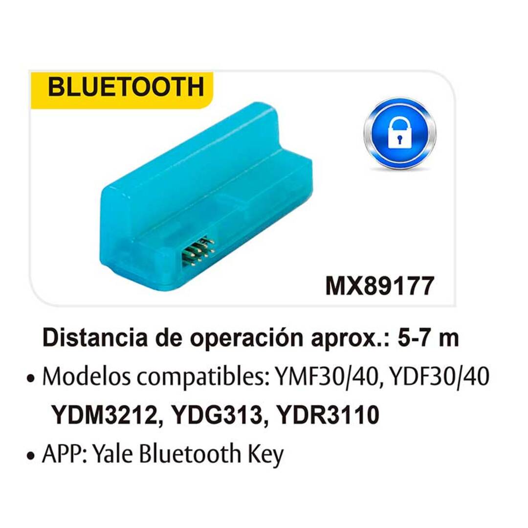 Modulo Bluetooth Yale MX89177